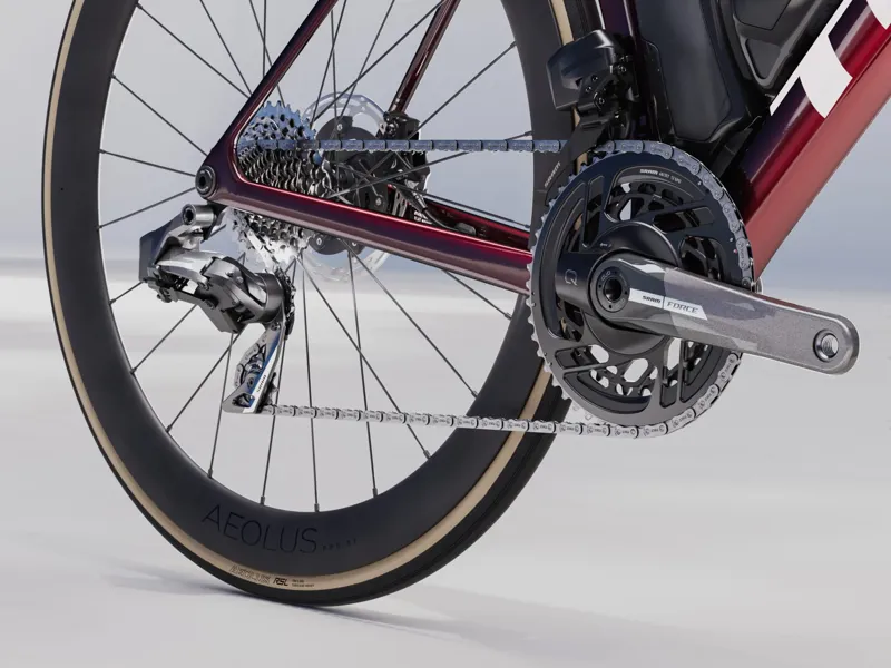 Trek Madone SLR 7 AXS Road Bike 2025 Carbon Red Smoke-5