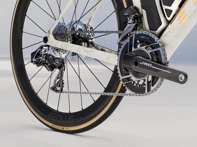 Trek Madone SLR 9 AXS Road Bike 2026 Era White-5