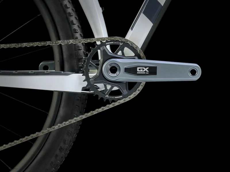 Trek Procaliber 9.7 AXS Mountain Bike 2024 White Prismatic-4