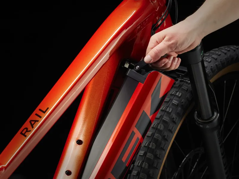 Trek Rail 8 GX AXS ELectric Bike 2024 Lava-3