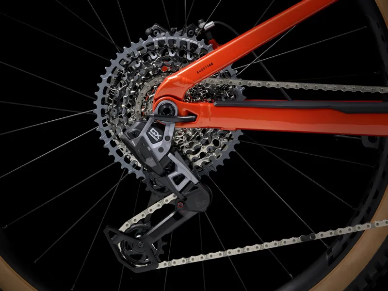 Trek Rail 8 GX AXS ELectric Bike 2024 Lava-8