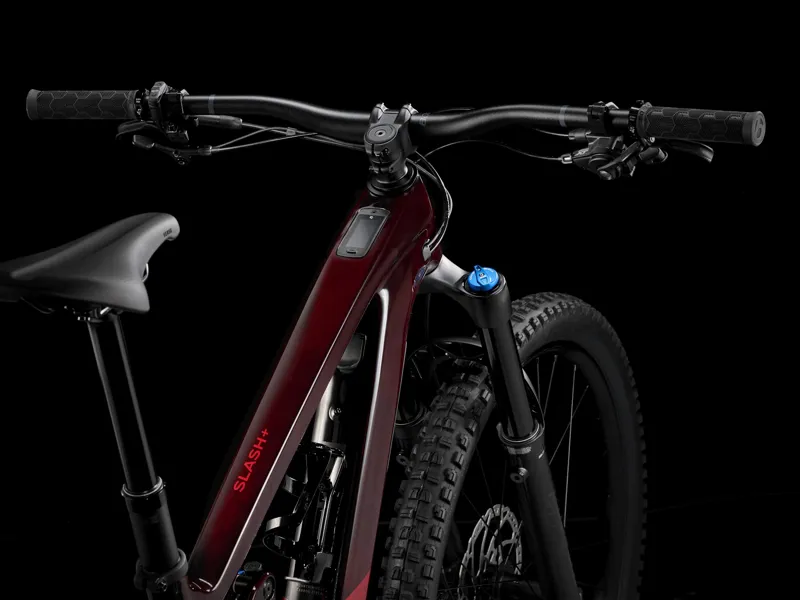 Trek Slash+ 9.7 SLX/XT Electric Bike 2025 Red Smoke-2