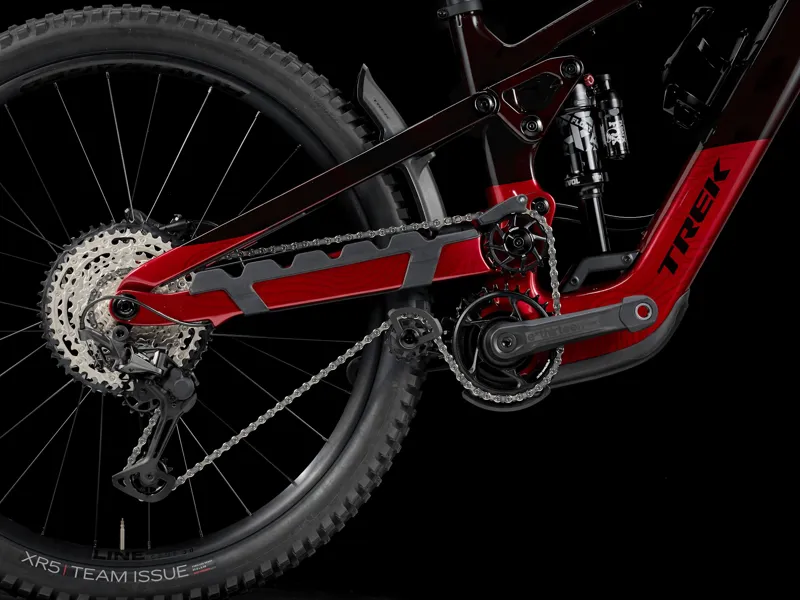 Trek Slash+ 9.7 SLX/XT Electric Bike 2025 Red Smoke-5