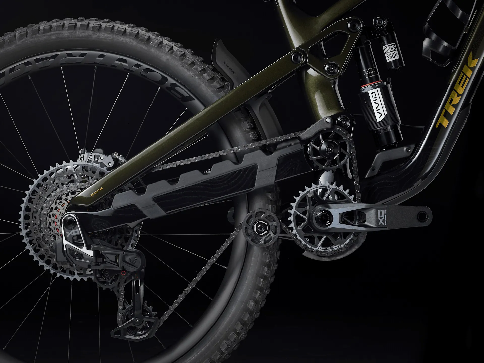 Trek Slash X0 AXS T-Type Mountain Bike 2025 Black Olive