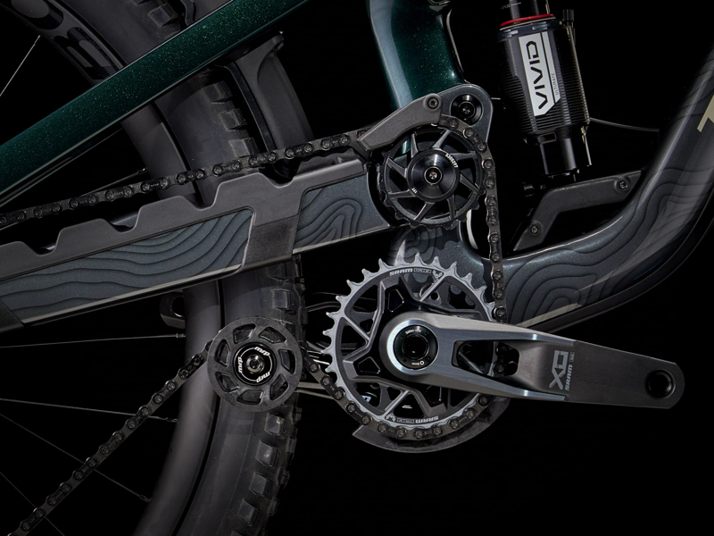 Trek Slash 9.9 XO AXS T-Type Mountain Bike 2024 Daintree-3