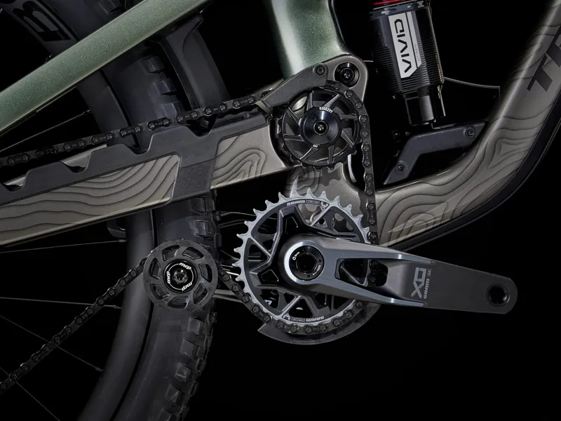 Trek Slash 9.9 XO AXS T-Type Mountain Bike 2024 Lichen Green-3