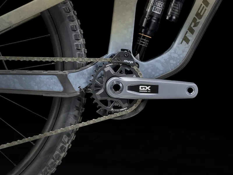 Trek Slash SE Mountain Bike 2025 Quicksand/Battleship Blue-3