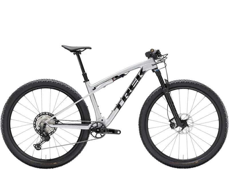 Trek Supercaliber SLR 9.8 XT Mountain Bike 2025 Argent Drizzle