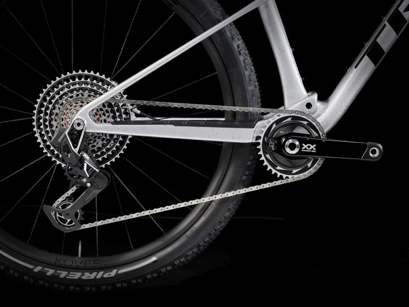 Trek Supercaliber SLR 9.9 Flight Attendant Mountain Bike 2025 Argent Drizzle-5