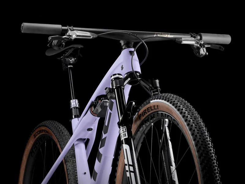Trek Supercaliber SLR 9.9 Flight Attendant Mountain Bike 2025 Lavender Haze-3