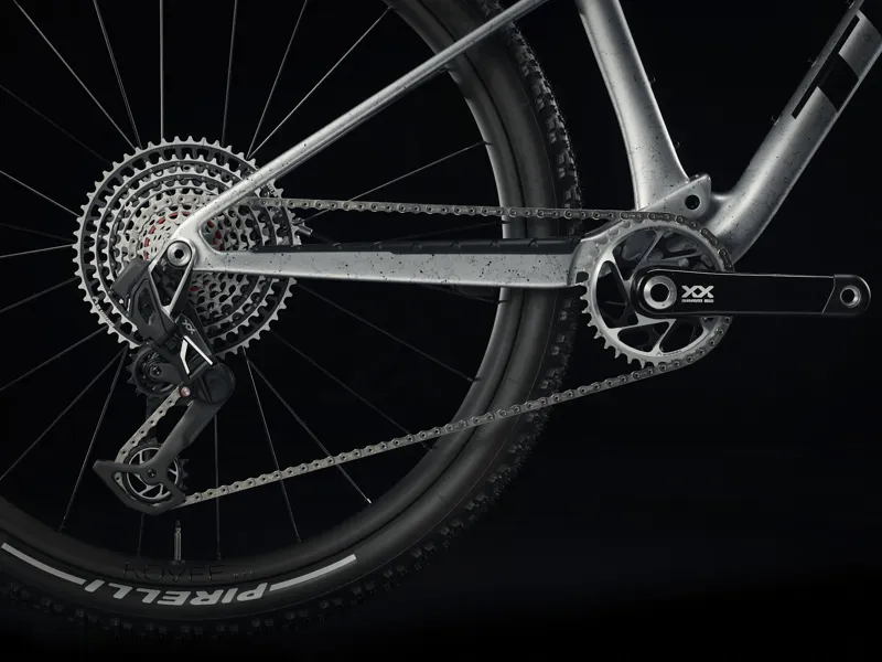 Trek Supercaliber SLR 9.9 XX AXS Mountain Bike 2025 Argent Drizzle-5