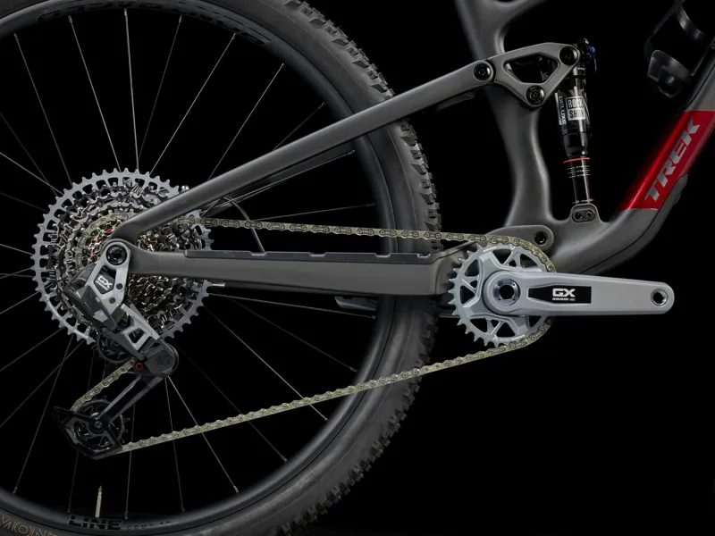 Trek Top Fuel 9.8 GX AXS Mountain Bike 2025 Matte Dark Web-5