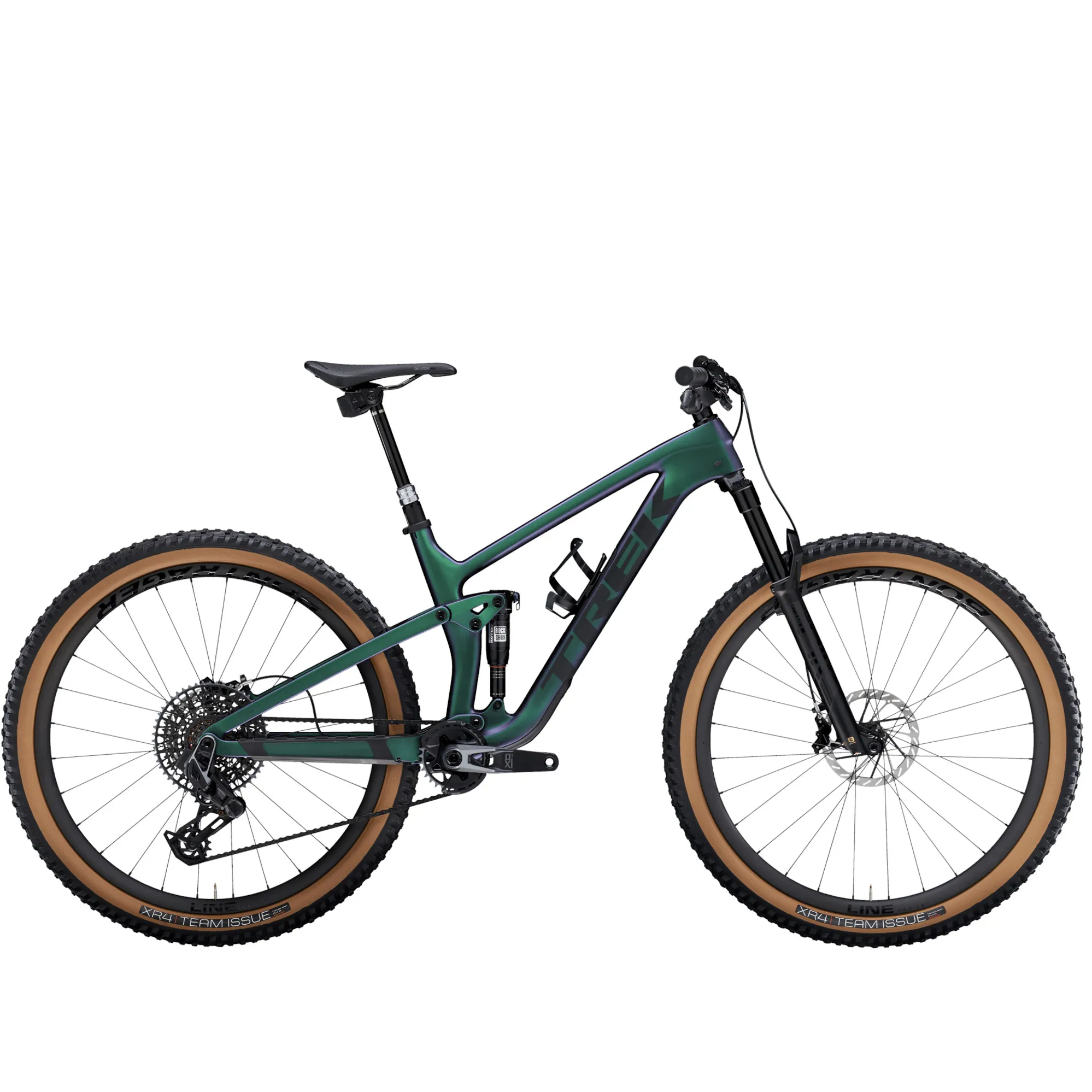 Trek Top Fuel XO AXS T-Type Mountain Bike 2024 Matte Emerald Iris