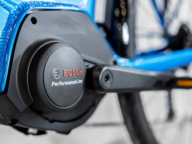 Trek Verve+ 2 Low Step 500WH Electric Bike 2023 Alpine Blue-2