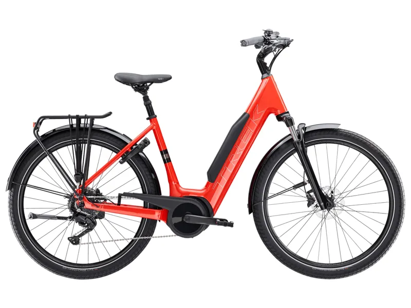 Trek Verve+ 3 Lowstep 400WH Electric bike 2026 Lava