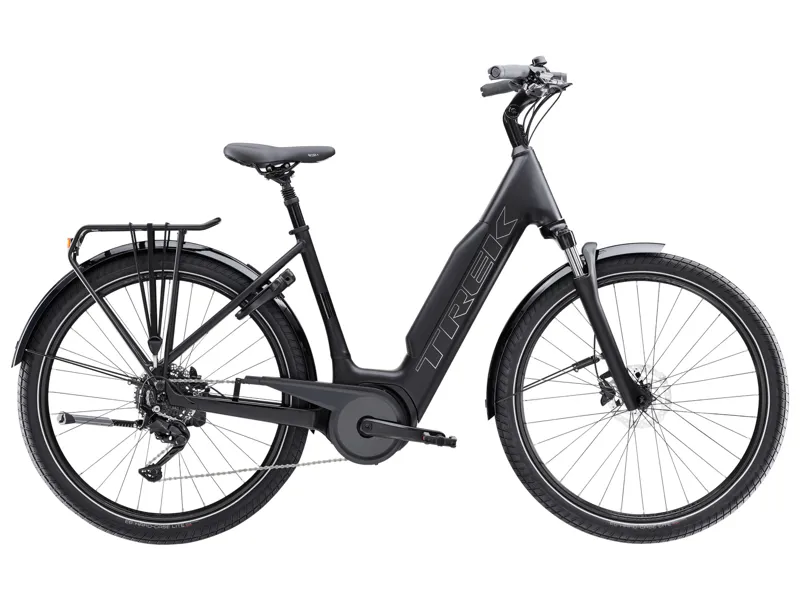 Trek Verve+ 3 Lowstep 800WH Electric bike 2026 Matte Trek Black