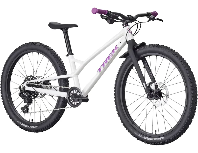 Trek Wahoo 24 Trail Kids Bike 2026 Crystal White-1
