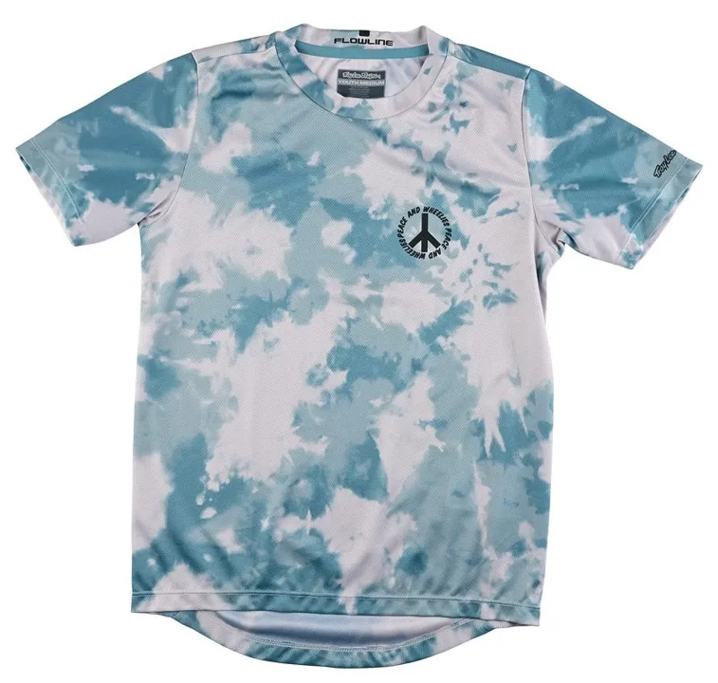 Troy Lee Designs Flowline Youth SS MTB Jersey Plot Ivy