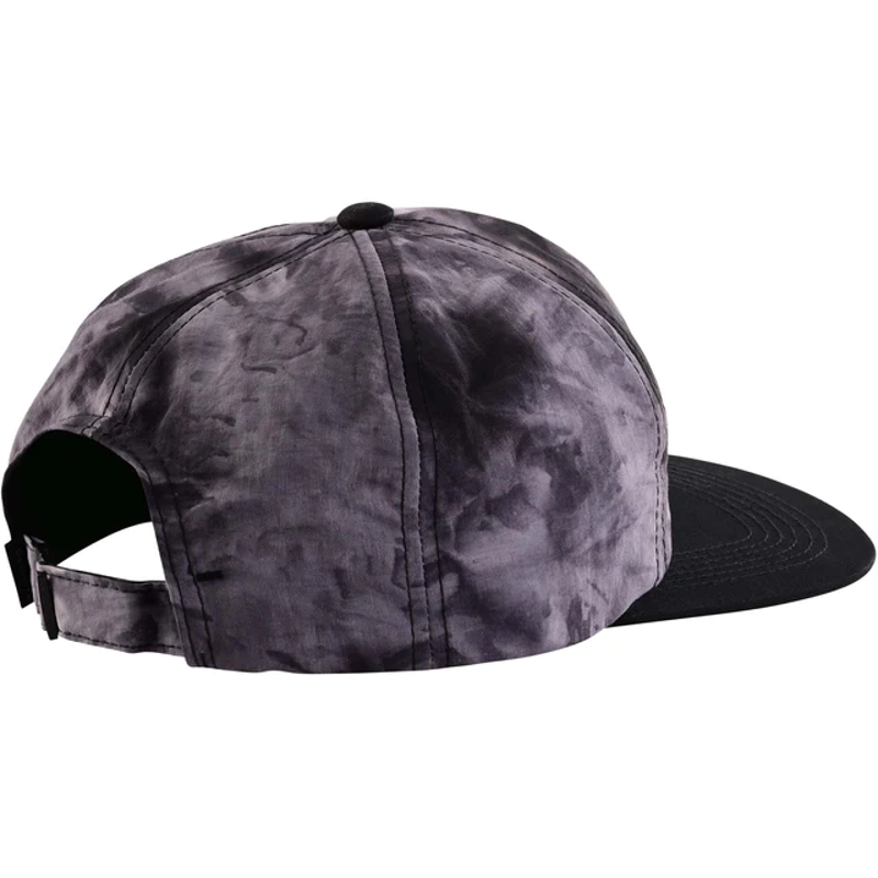 Troy Lee Designs Unstructured Snapback Cap / Plot Tie-Dye Charcoal-1
