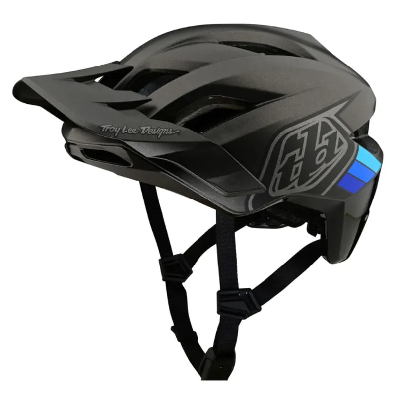 Troy Lee Flowline SE Badge Helmet- Limited Edition Badge Charcoal