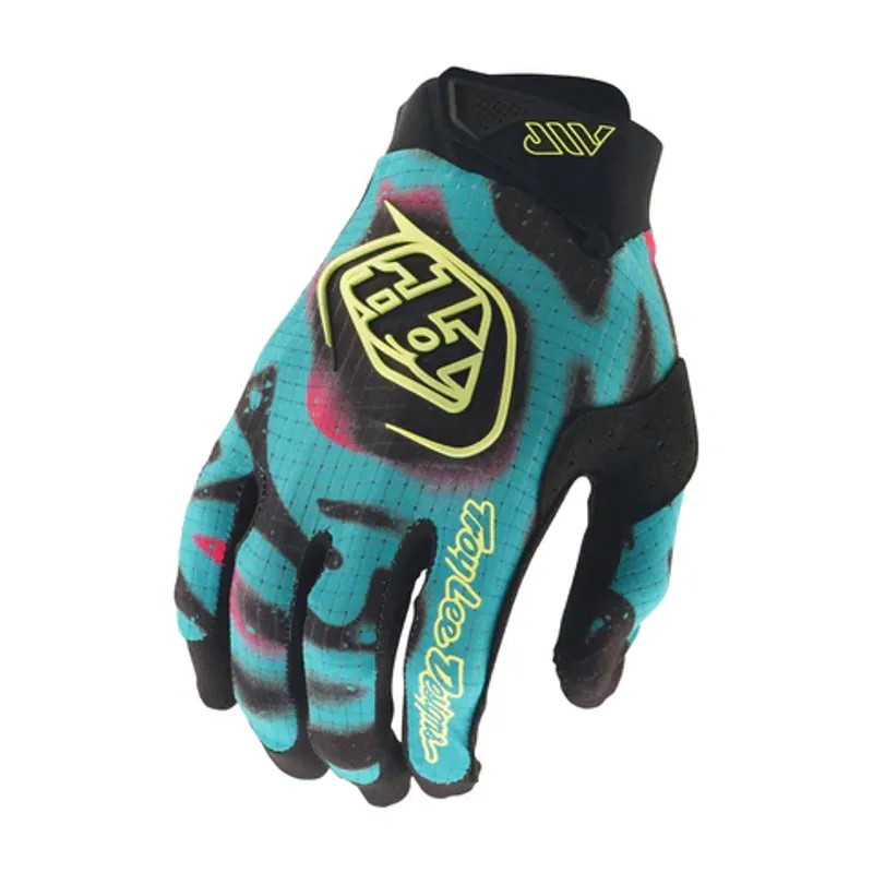 Troy Lee Designs Membrane Air Glove Black/Glo Yellow