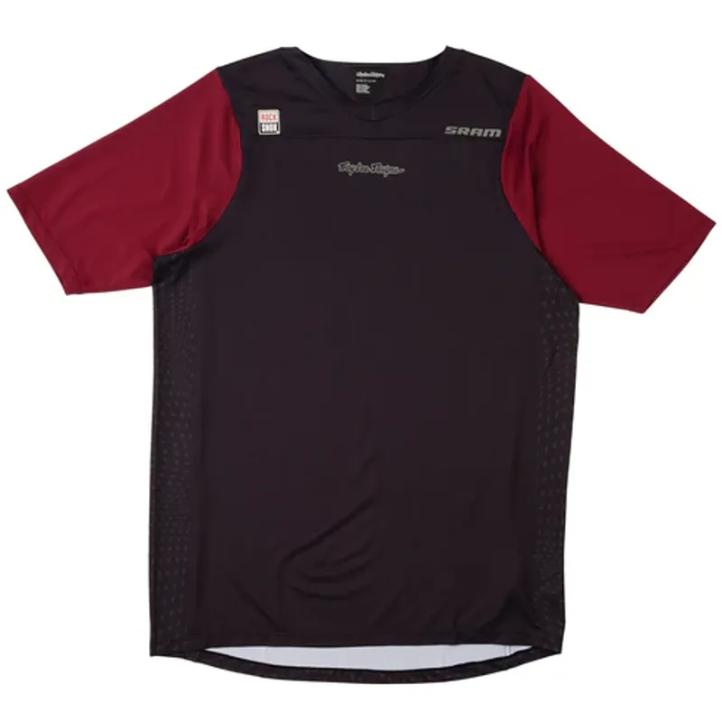 Troy Lee Designs Skyline Short Sleeve Jersey TLD x Sram Radioscape Black/Berry 
