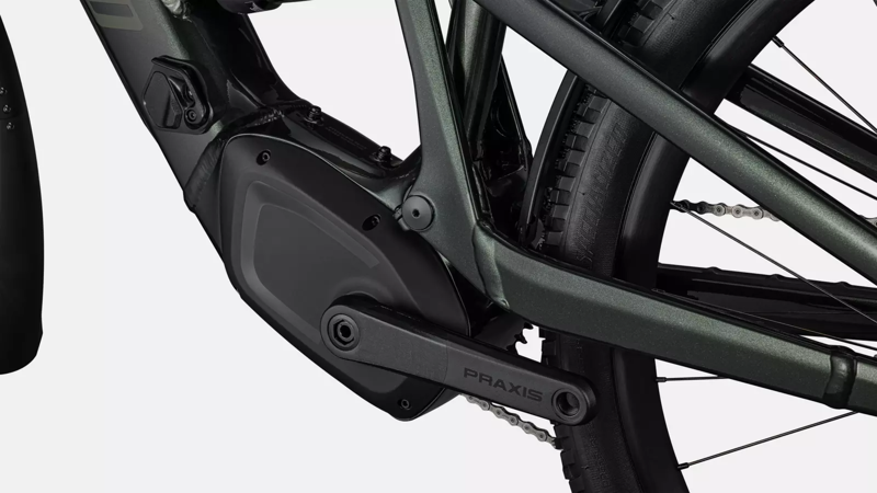 Specialized Tero X 5.0 Electric Bike 2024 Oak Green Metallic/Oak Green-7