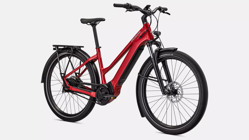  Specialized Turbo Vado 3.0 IGH StepThru Electric Bike 2024 Red Tint-2