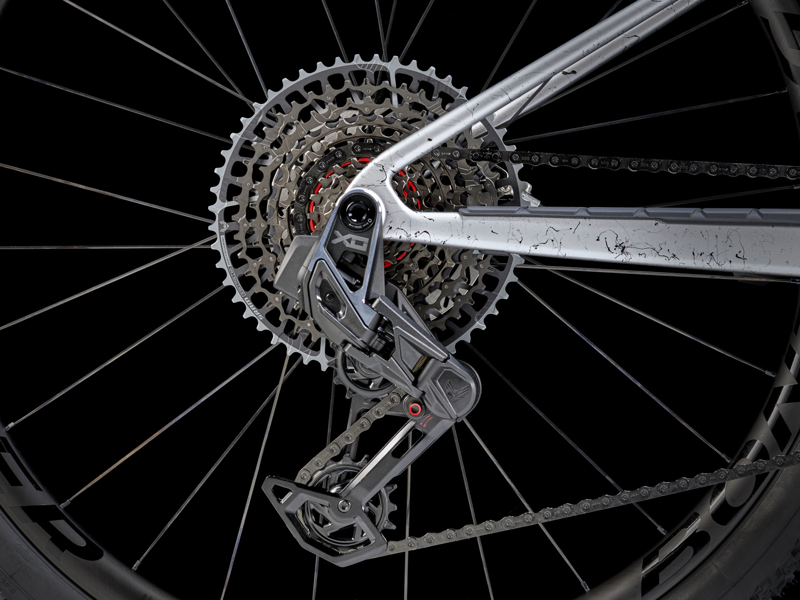 Trek Supercaliber SLR 9.9 XO AXS Mountain Bike 2024 Argent Drizzle-3