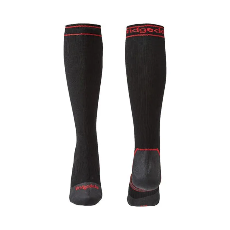 Bridgedale Waterproof StormSock HeavyWeight Knee Socks Black-1