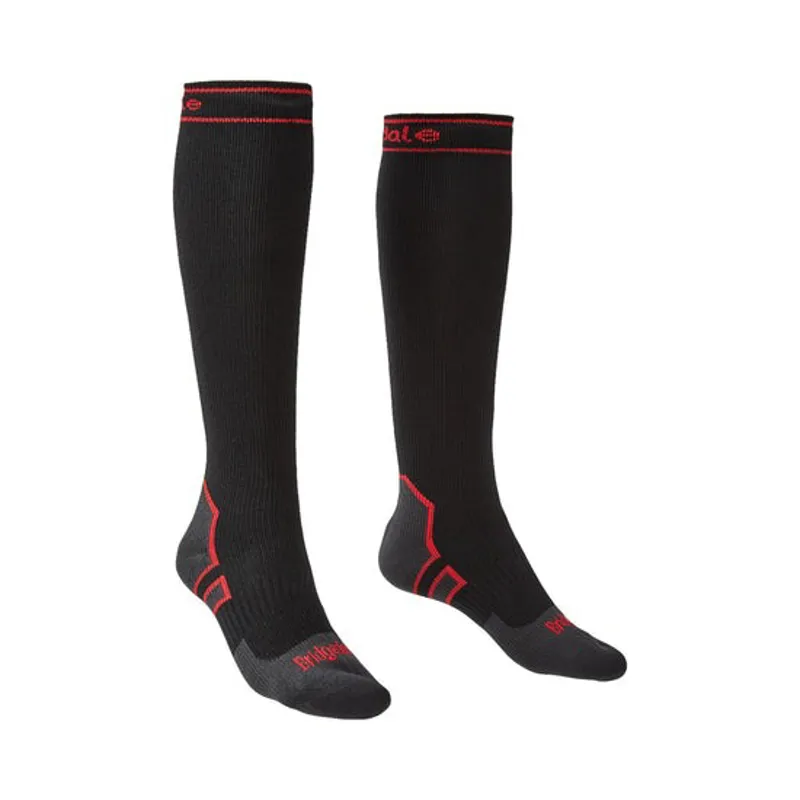 Bridgedale Waterproof StormSock HeavyWeight Knee Socks Black
