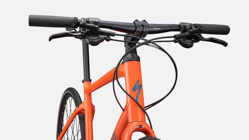 Specialized Sirrus 4.0 Hybrid Bike 2023 Gloss Cactus Bloom/Satin mystic Blue Reflective-4