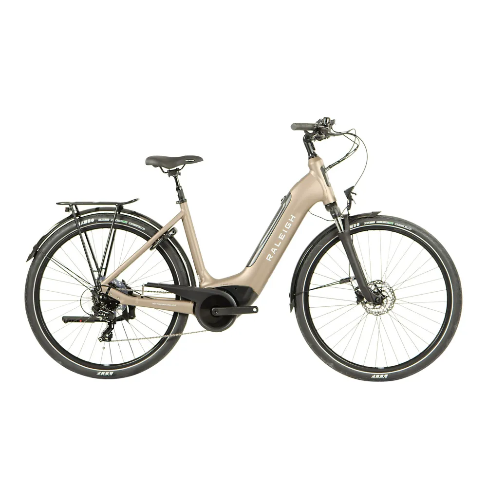 Raleigh Motus Tour Step Through electric bike, photo from Leisure Lakes Bikes