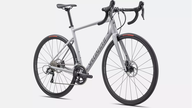 Specialized Allez E5 Disc Sport 2024 Gloss Dove Grey/Cool Grey/Chameleon Lapsis-1