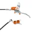 Hope Tech 4 E4 Brake Lever Calliper Silver/Orange