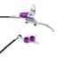 Hope Tech 4 E4 Brake Lever/Calliper Silver/Purple