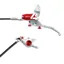 Hope Tech 4 X2 Brake Lever/Calliper Silver/Red