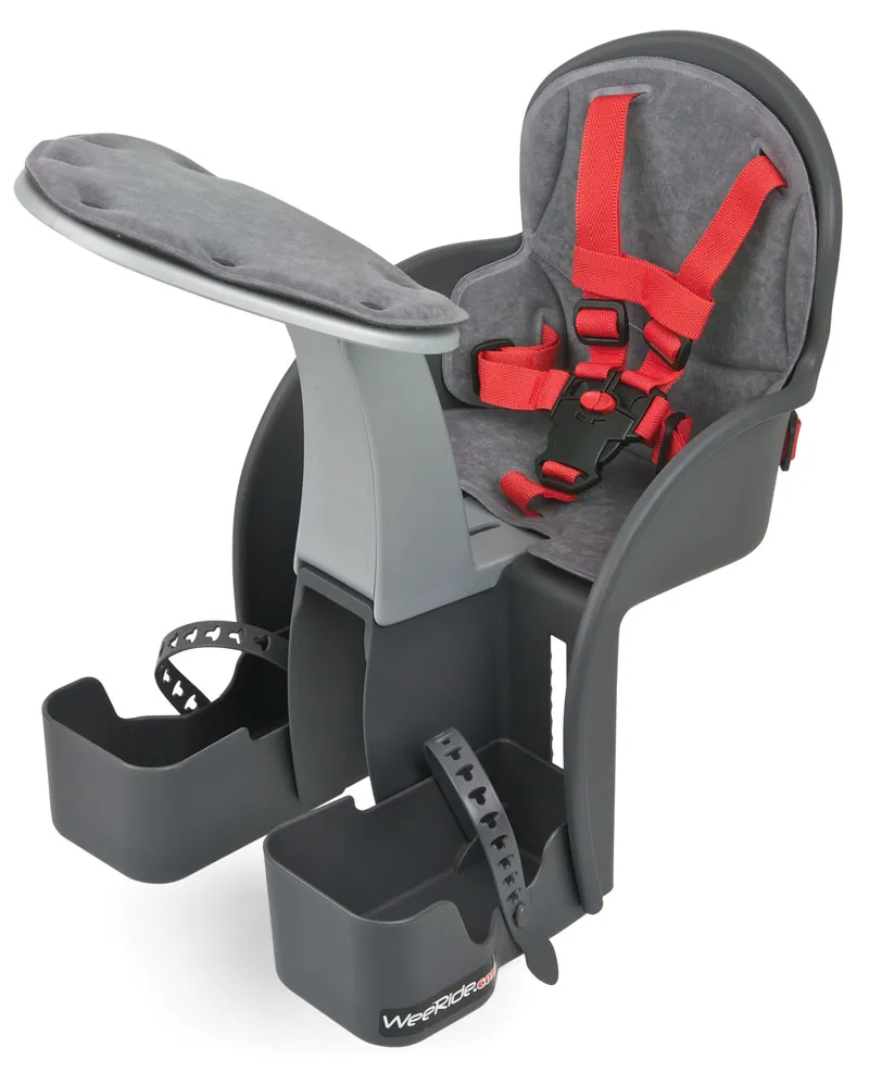 WeeRide Safe Front Baby Bike Seat Grey-7