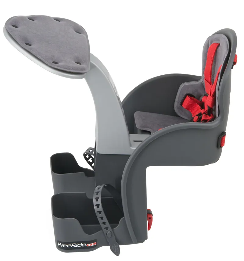 WeeRide Safe Front Baby Bike Seat Grey-5