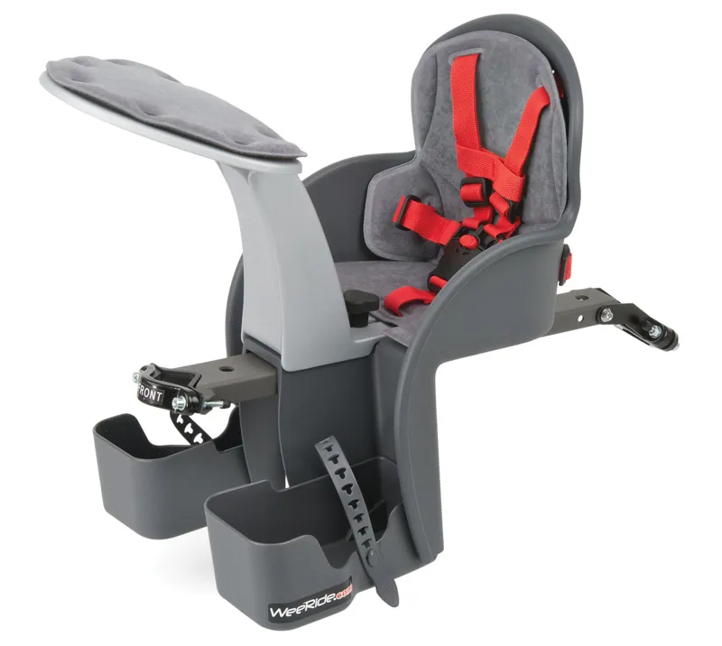 WeeRide Safe Front Baby Bike Seat Grey-4
