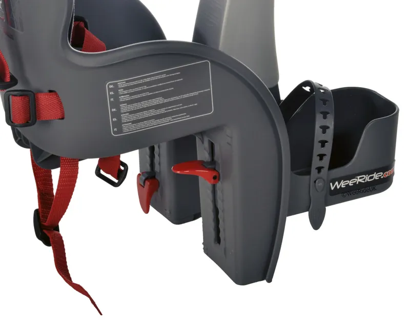 WeeRide Safe Front Baby Bike Seat Grey-1