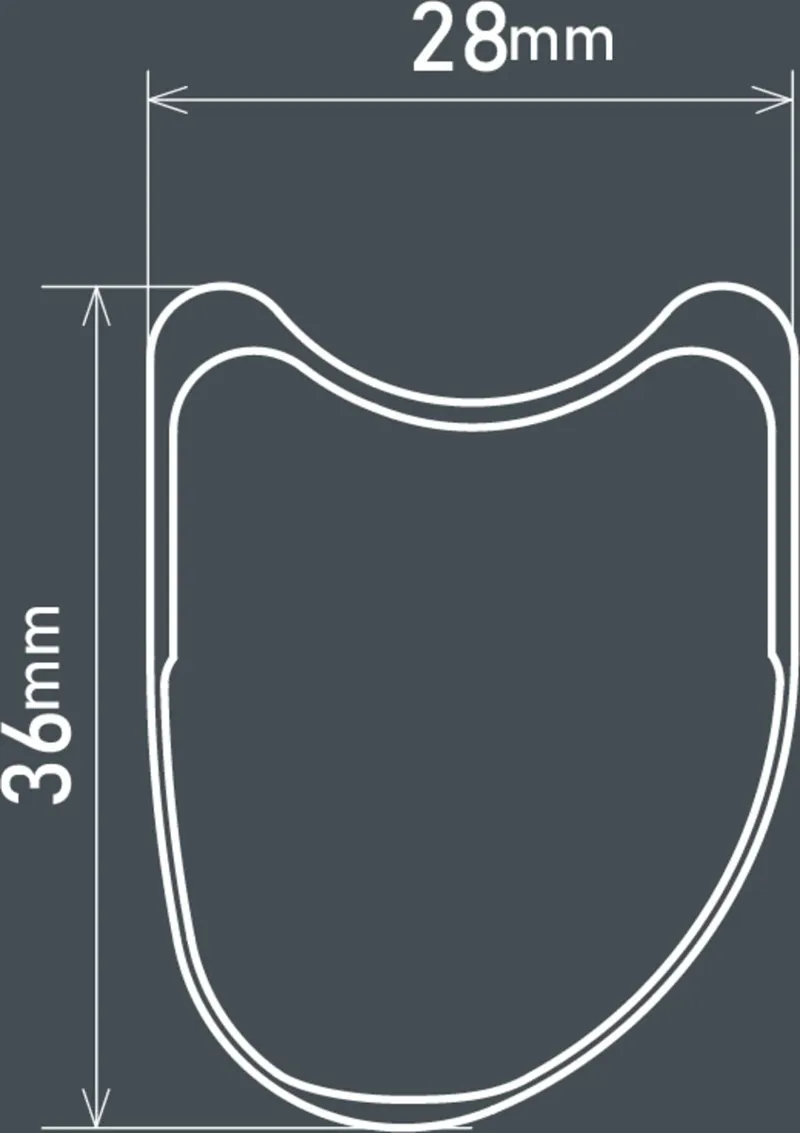 Shimano Dura Ace R9200 C36 TU Carbon Tubular 36mm 700c Rear Road Wheel QR Black-2