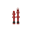 Hope Tubeless Valve Pair 40 and 60mm Red