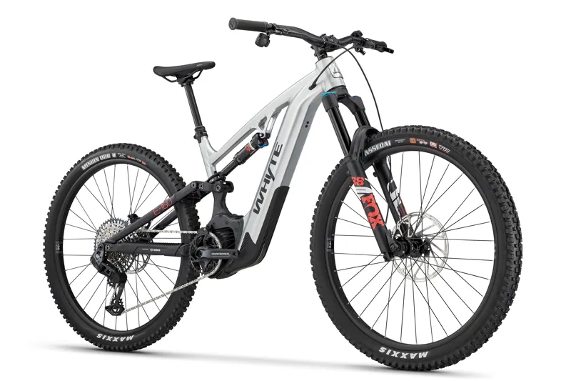 Whyte E-160 RS Electric Bike 2024 Gloss Silver/Matt Black-1