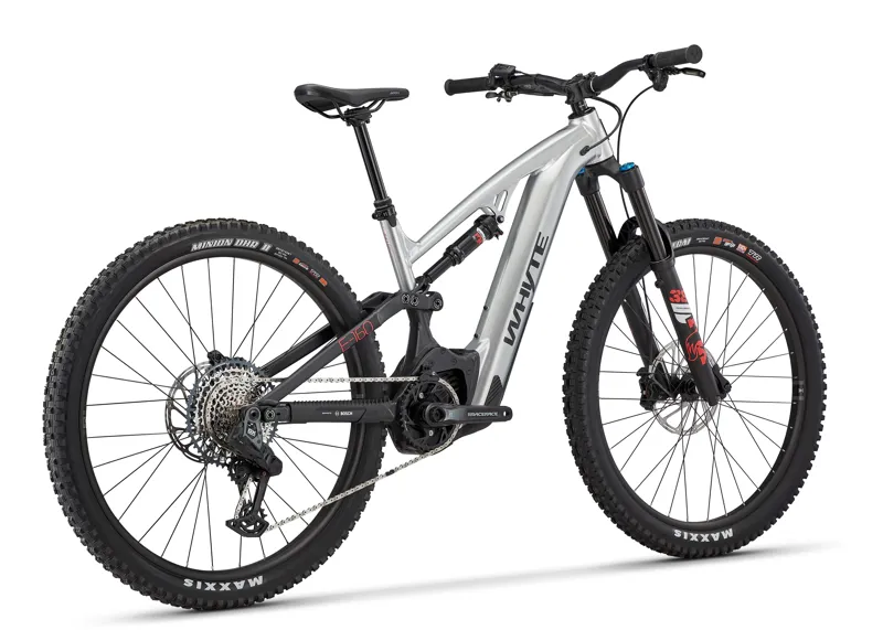 Whyte E-160 RS Electric Bike 2024 Gloss Silver/Matt Black-2
