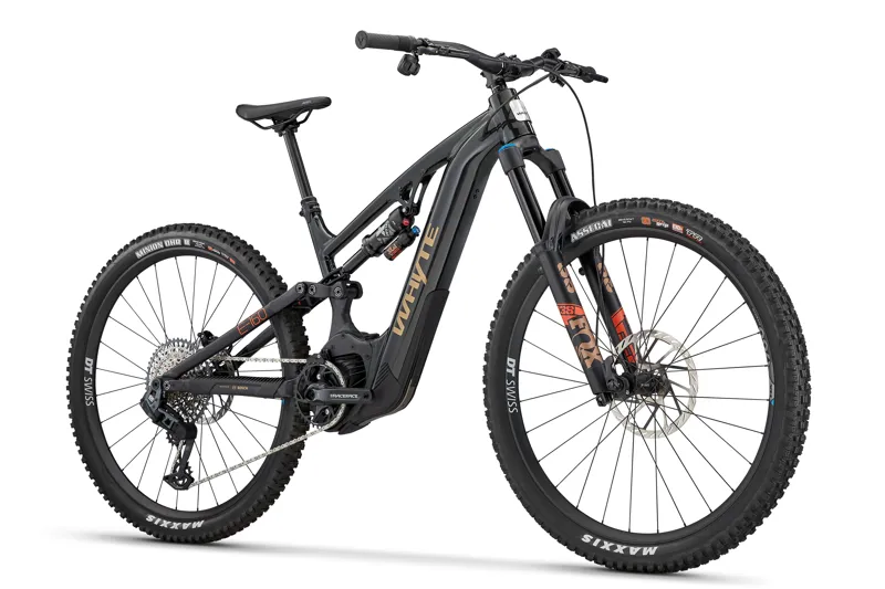 Whyte E-160 RSX Electric Bike 2024 Gloss Black/matt Black-1