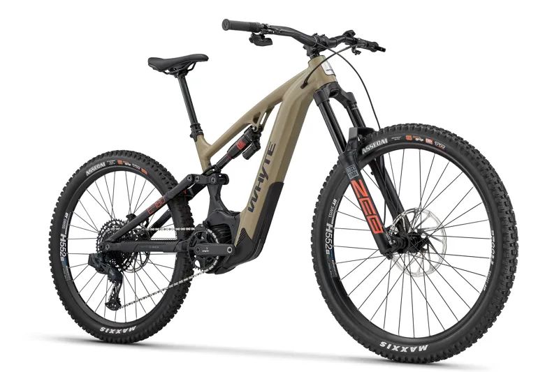 Whyte E-180 S Electric Bike 2024 Matt Olive/Matt Black-1