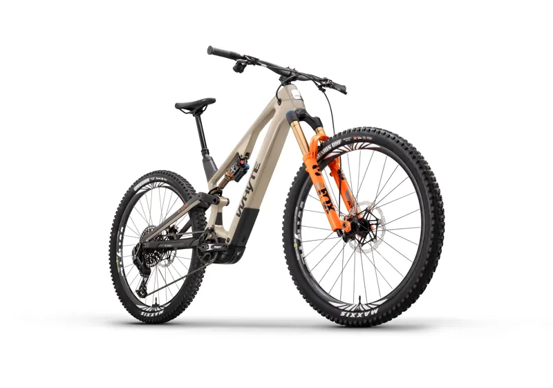 Whyte E-Lyte 150 Works Electric Bike 2024 Gloss Olive/Matt UD Carbon-3