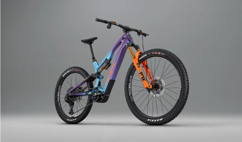 Whyte E-Lyte Evo Stag Works Electric Bike 2025 Gloss Blurple Fade-1