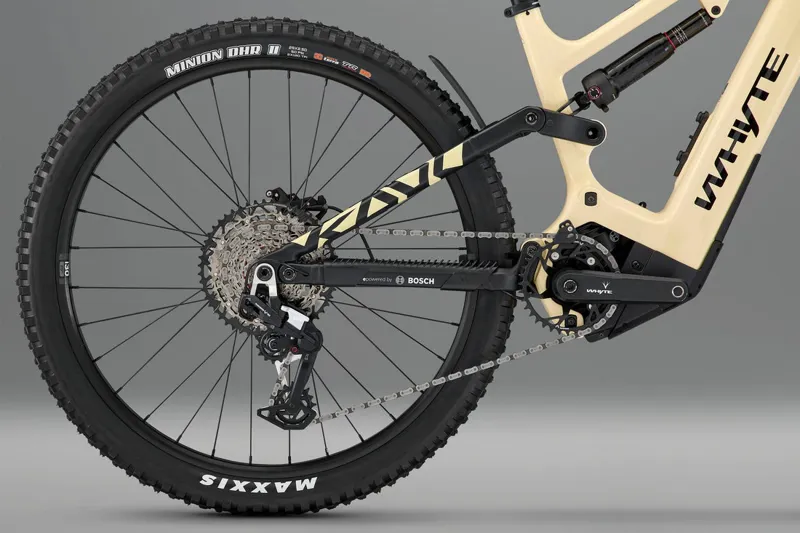 Whyte Kado RS Electric Bike 2025 Gloss Dune Tan Yellow/Black-3